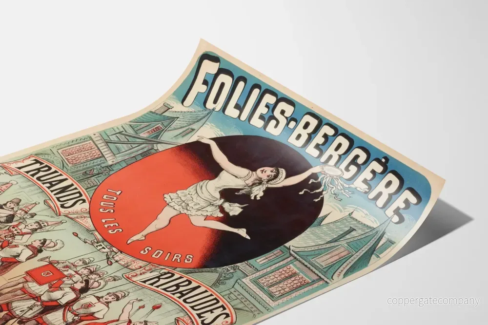 Poster Folies Bergère - Underhållning Varje Kväll - Bild 3