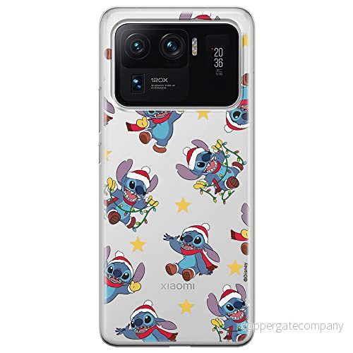 ERT GROUP mobiltelefonfodral för Xiaomi MI 11 ULTRA originalt och officiellt licensierat Disney mönster Stitch 009 optimalt anpassad till formen på mobiltelefonen, gedeeltelijk transparant 5903932709506