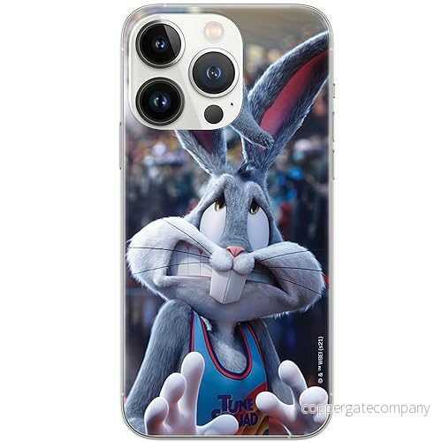 ERT GROUP mobiltelefonfodral för Iphone 13 PRO originalt och officiellt licensierat Looney Tunes mönster Space Jam 016 anpassad till formen på mobiltelefonen, fodral tillverkad av TPU plast 5905511049027