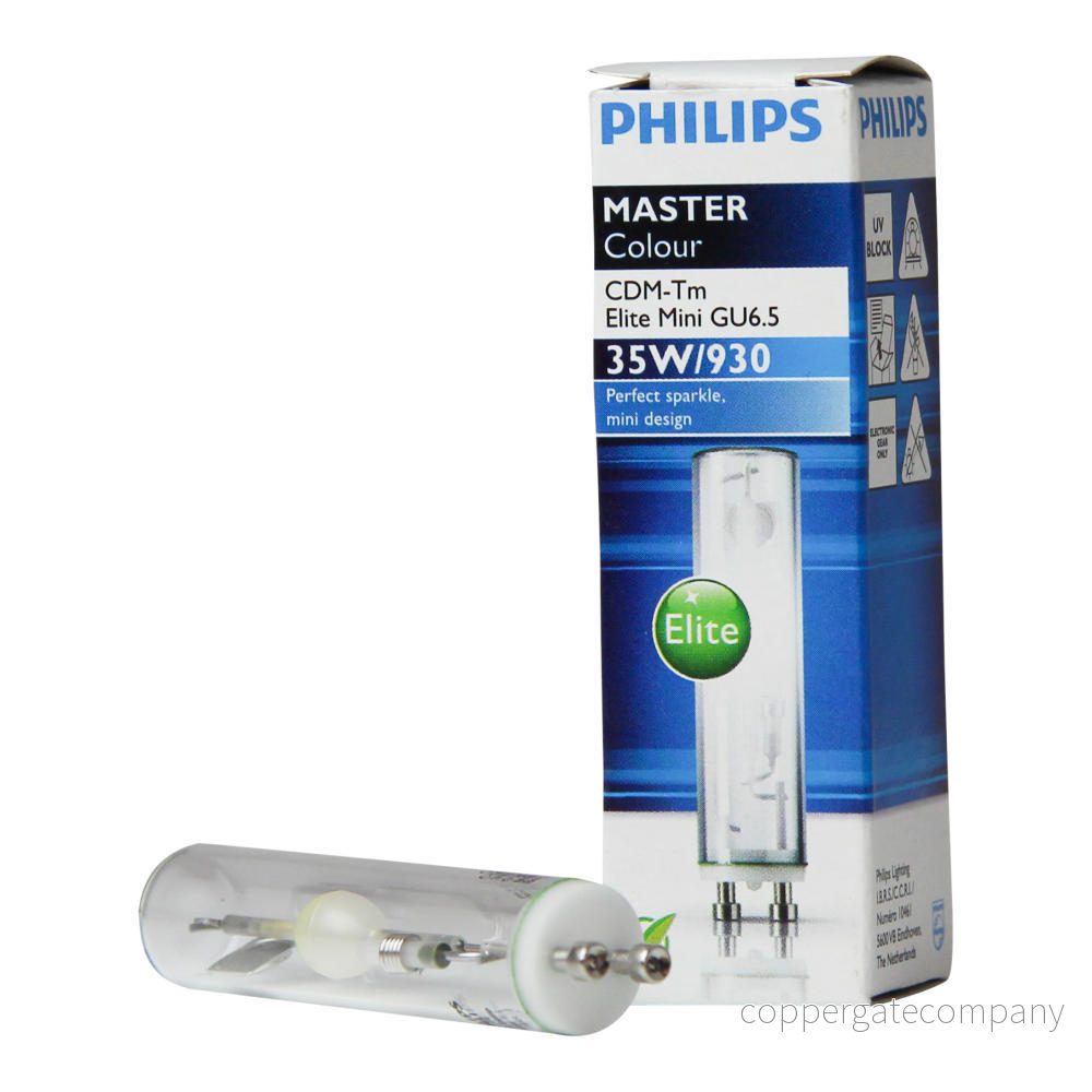 Philips CMG glödlampa (Ceramic Metal Halide) Master Colour CDM TM Elite Mini 35W/930 GU6.5 8718291153825 Philips CMG glödlampa (Ceramic Metal Halide) Master Colour CDM TM Elite Mini 35W/930 GU6.5 8718291153825