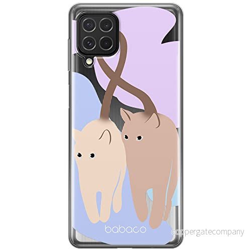 ERT GROUP mobiltelefonfodral för Samsung F62 / M62 originalt och officiellt licensierat Babaco mönster Cats 013 optimalt anpassad till formen på mobiltelefonen, gedeeltelijk transparant 5905131088765
