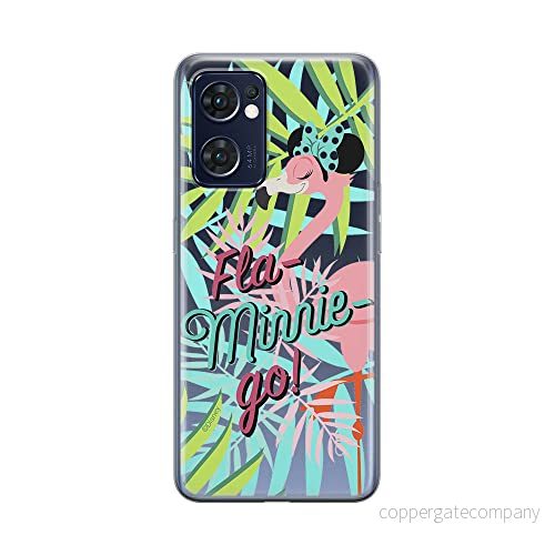 ERT GROUP mobiltelefonfodral för Oppo RENO 7 5G originalt och officiellt licensierat Disney mönster Minnie 041 optimalt anpassad till formen på mobiltelefonen, gedeeltelijk transparant 5905511301347