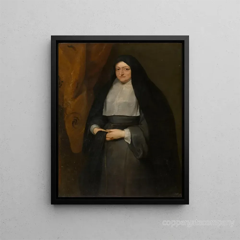 Målning Infante Isabelle Clara Eugenia - Antoine van Dyck