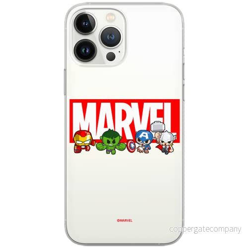ERT GROUP mobiltelefonfodral för Samsung A51 originalt och officiellt licensierat Marvel mönster 009 Vit optimalt anpassad till formen på mobiltelefonen, gedeeltelijk transparant 5904805167010