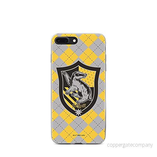 ERT GROUP mobiltelefonfodral för Apple Iphone 7 PLUS/ 8 PLUS originalt och officiellt licensierat Harry Potter mönster 003 Vit anpassad till formen på mobiltelefonen, fodral tillverkad av TPU plast 5903932102123
