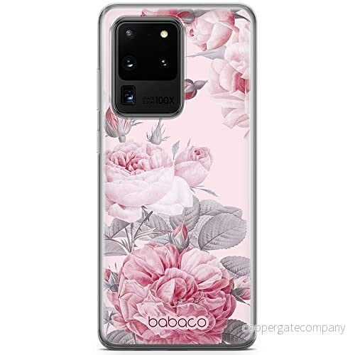 ERT GROUP mobiltelefonfodral för Samsung S20 ULTRA / S11 PLUS originalt och officiellt licensierat Babaco mönster Flowers 050 anpassad till formen på mobiltelefonen, fodral tillverkad av TPU plast 5905131349484
