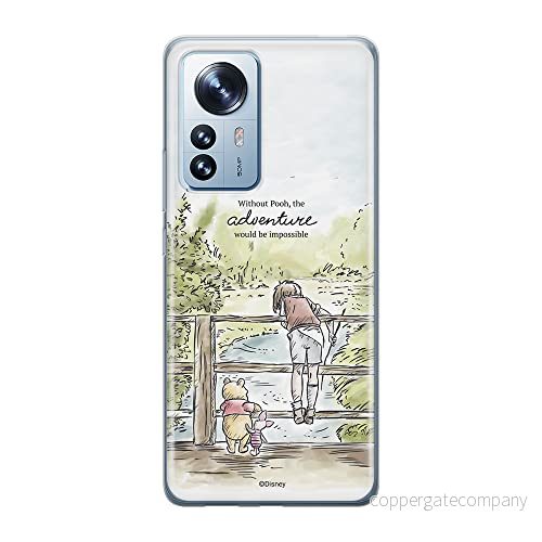 ERT GROUP mobiltelefonfodral för Xiaomi 12 / 12X originalt och officiellt licensierat Disney mönster Winnie the Pooh & Friends 017, fodral tillverkad av TPU plast 5905511482510