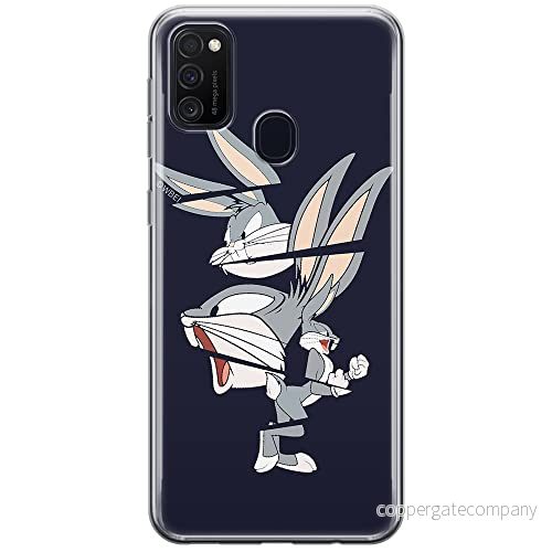 ERT GROUP mobiltelefonfodral för Samsung M21 originalt och officiellt licensierat Looney Tunes mönster Bugs 008 optimalt anpassad till formen på mobiltelefonen, fodral tillverkad av TPU plast 5903040482223