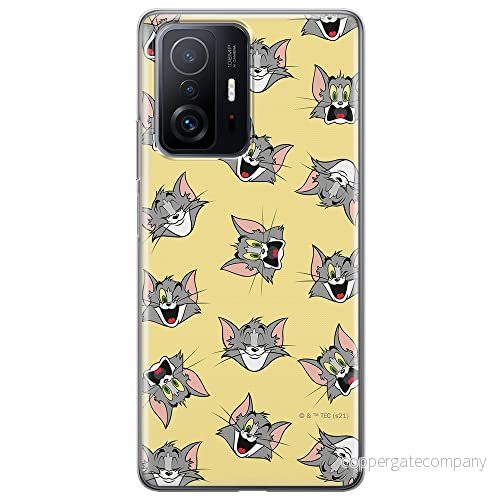 ERT GROUP mobiltelefonfodral för Xiaomi 11T 5G / PRO originalt och officiellt licensierat Tom and Jerry mönster 007 anpassad till formen på mobiltelefonen, fodral tillverkad av TPU plast 5904805560958