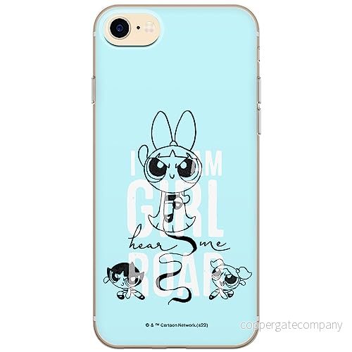 ERT GROUP mobiltelefonfodral för Iphone 7/8/ SE 2/ 3 originalt och officiellt licensierat The Powerpuff Girls mönster 040, fodral tillverkad av TPU plast 5905511983437
