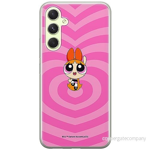 ERT GROUP mobiltelefonfodral för Samsung A54 5G originalt och officiellt licensierat The Powerpuff Girls mönster 004 optimalt anpassad till formen på mobiltelefonen, fodral tillverkad av TPU plast 5905511955861