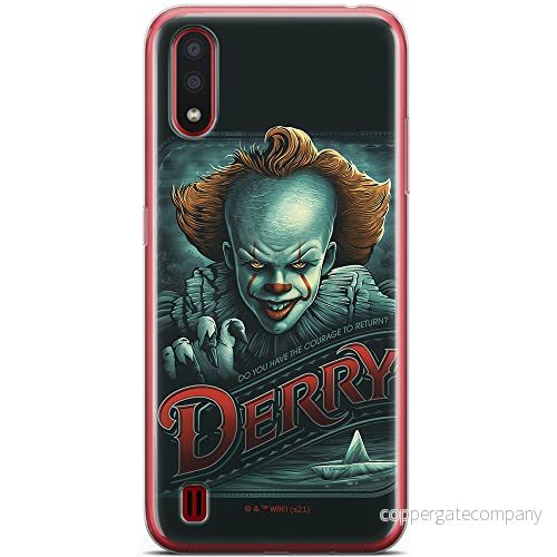 ERT GROUP mobiltelefonfodral för Samsung A01 originalt och officiellt licensierat Horror mönster It 021 optimalt anpassad till formen på mobiltelefonen, fodral tillverkad av TPU plast 5905511000905