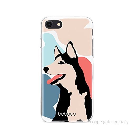 ERT GROUP mobiltelefonfodral för Iphone 7/8/ SE 2/ 3 originalt och officiellt licensierat Babaco mönster Dogs 001 optimalt anpassad till formen på mobiltelefonen, fodral tillverkad av TPU plast 5905131000200