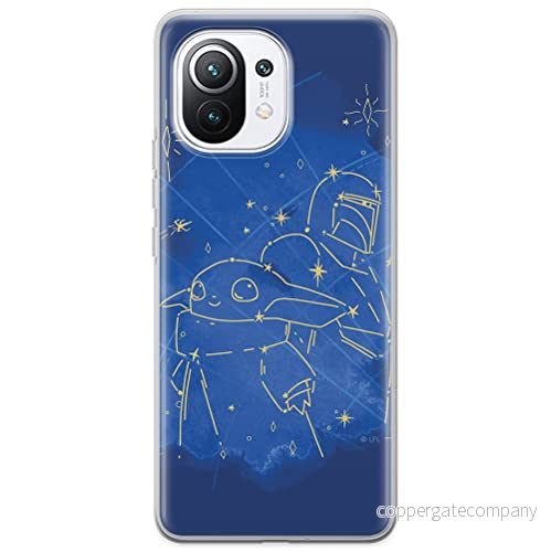 ERT GROUP mobiltelefonfodral för Xiaomi 11 originalt och officiellt licensierat Star Wars mönster Baby Yoda 023 optimalt anpassad till formen på mobiltelefonen, fodral tillverkad av TPU plast 5904805077104