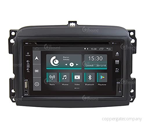 Costum Fit Bilradio för Fiat 500L Old DVD Android GPS Bluetooth WiFi USB Full HD Touchscreen Display 6.2" Easyconnect 8059307171151
