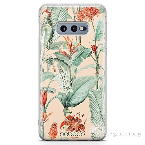 ERT GROUP mobiltelefonfodral för Samsung S10e originalt och officiellt licensierat Babaco mönster Flowers 048 optimalt anpassad till formen på mobiltelefonen, fodral tillverkad av TPU plast 5905131337993