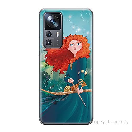 ERT GROUP mobiltelefonfodral för Xiaomi 12T/12T pro/K50 Ultra originalt och officiellt licensierat Disney mönster Merida 002 anpassad till formen på mobiltelefonen, fodral tillverkad av TPU plast 5905511573447
