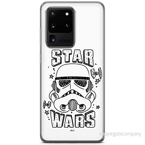 ERT GROUP Mobiltelefonskal för Samsung S20 Ultra original och officiellt licensierat Star Wars mönster Stormtrooper 013 anpassad till mobiltelefonens form, TPU fodral 5903537529714