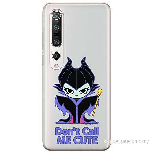 ERT GROUP mobiltelefonfodral för Xiaomi MI 10 / PRO originalt och officiellt licensierat Disney mönster Maleficent 003 optimalt anpassad till formen på mobiltelefonen, gedeeltelijk transparant 5905131479761