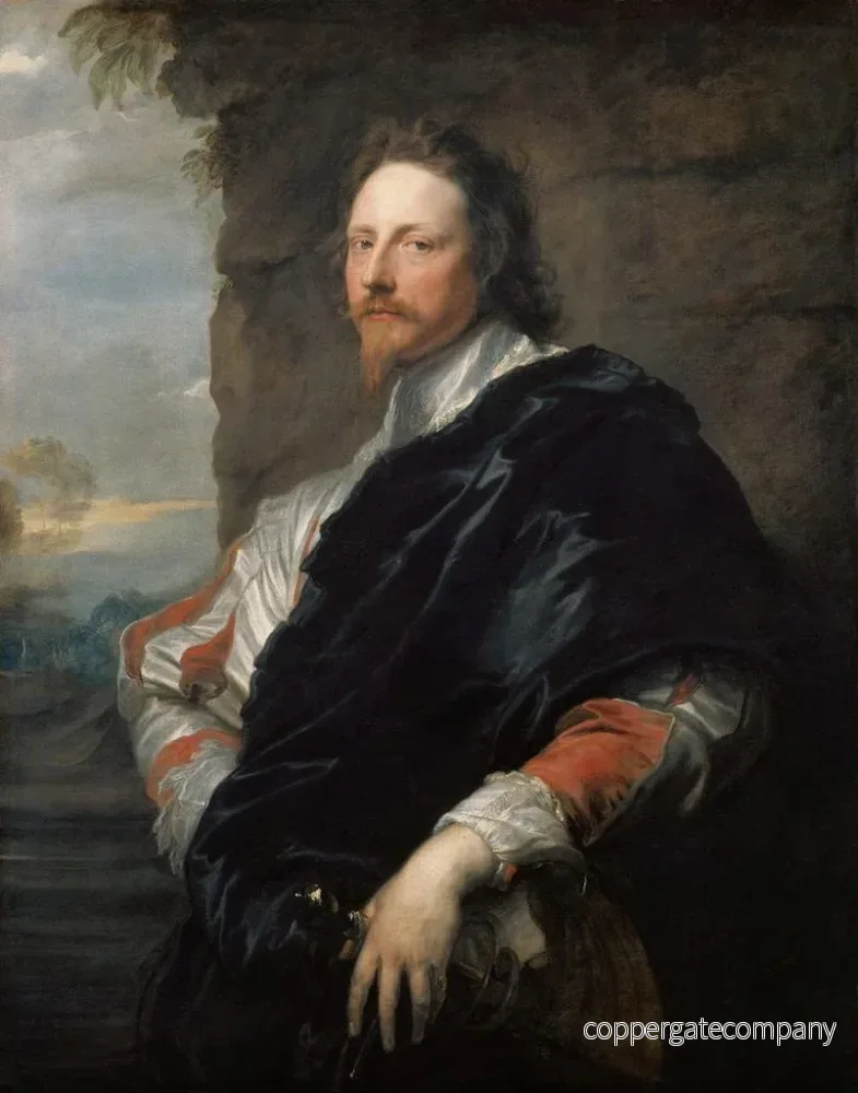 Målning Nicolas Lanier - Antoine van Dyck | Konsttryck - Bild 2