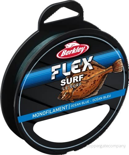 Berkley Flex SS Monofilament Surf fiskelina Starkt, lågt minne, lätt att knyta ut, mycket nötningsmotstånd, saltvatten säker perfekt för saltvattenfiskaren! 28632986578