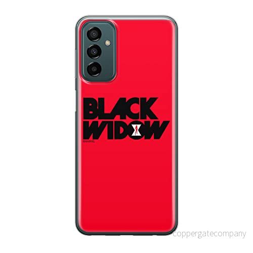ERT GROUP mobiltelefonfodral för Samsung M13 4G/M23 5G/F23 originalt och officiellt licensierat Marvel mönster Black Widow 010 anpassad till formen på mobiltelefonen, fodral tillverkad av TPU plast 5905511362645