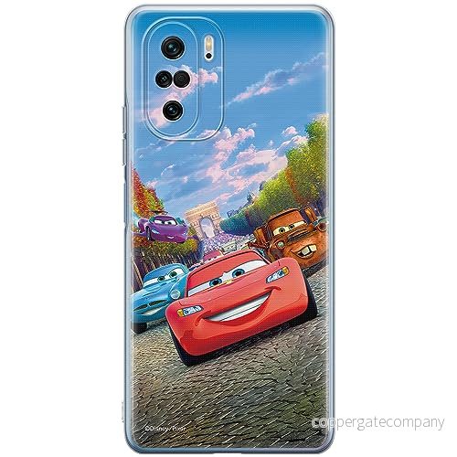 ERT GROUP mobiltelefonfodral för Xiaomi MI 11i/ REDMI K40/K40 PRO/POCO F3/ F3 PRO originalt och officiellt licensierat Disney mönster Cars 001, fodral tillverkad av TPU plast 5905511880392