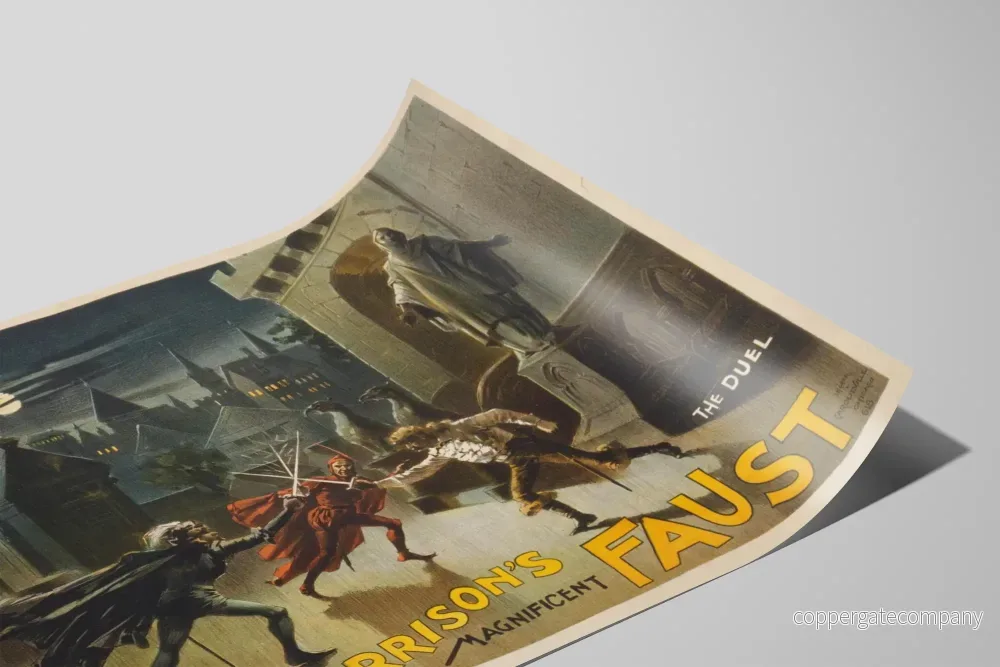 Lewis Morrisons Magnifika Faust - Nattduell Poster - Bild 2