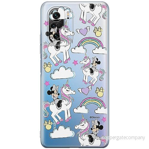 ERT GROUP mobiltelefonfodral för Xiaomi MI 11i/ REDMI K40/K40 PRO/POCO F3/ F3 PRO originalt och officiellt licensierat Disney mönster Minnie 037, gedeeltelijk transparant 5905511879952