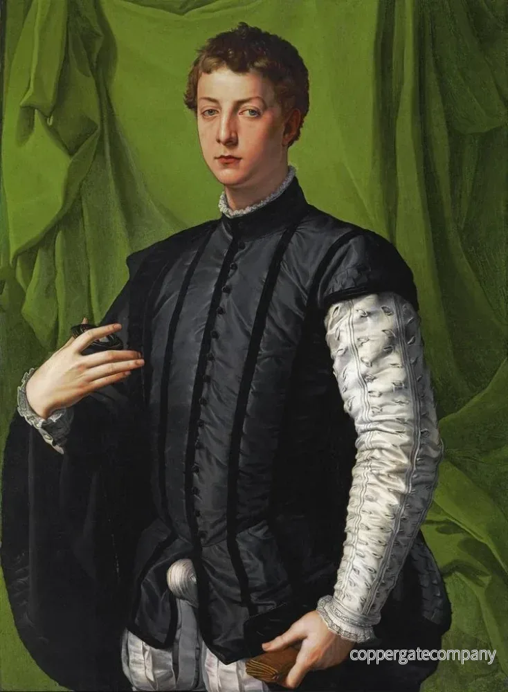 Målning av Lodovico Capponi - Agnolo Bronzino | Konsttryck - Bild 2