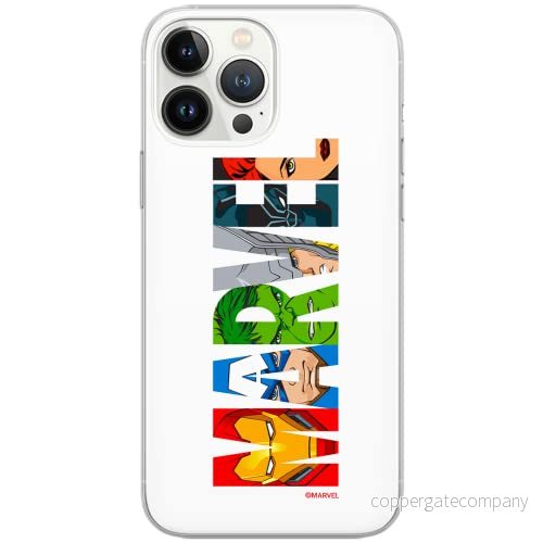 ERT GROUP mobiltelefonfodral för Apple Iphone 7 PLUS/ 8 PLUS originalt och officiellt licensierat Marvel mönster 011 Vit anpassad till formen på mobiltelefonen, fodral tillverkad av TPU plast 5904805183461