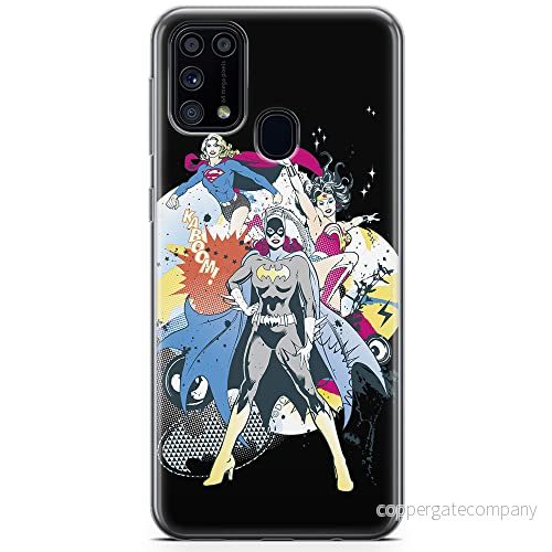 ERT GROUP mobiltelefonfodral för Samsung M31 originalt och officiellt licensierat DC mönster Super Girls 001 optimalt anpassad till formen på mobiltelefonen, fodral tillverkad av TPU plast 5904805482045