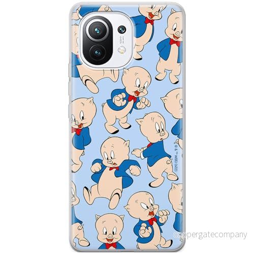 ERT GROUP mobiltelefonfodral för Xiaomi 11 originalt och officiellt licensierat Looney Tunes mönster Porky Pig 001 optimalt anpassad till formen på mobiltelefonen, fodral tillverkad av TPU plast 5905511616878