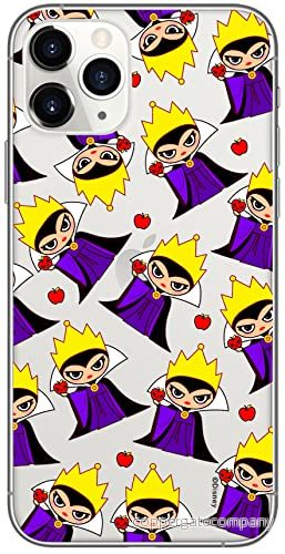 ERT GROUP mobiltelefonfodral för Iphone 11 PRO originalt och officiellt licensierat Disney mönster The Evil Queen 003 optimalt anpassad till formen på mobiltelefonen, gedeeltelijk transparant 5905131469472