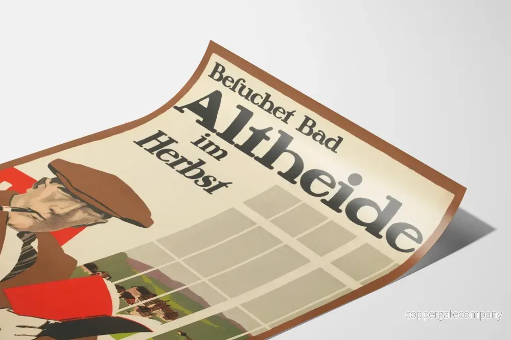 Vintageaffisch Bad Altheide i Höst - Bild 3