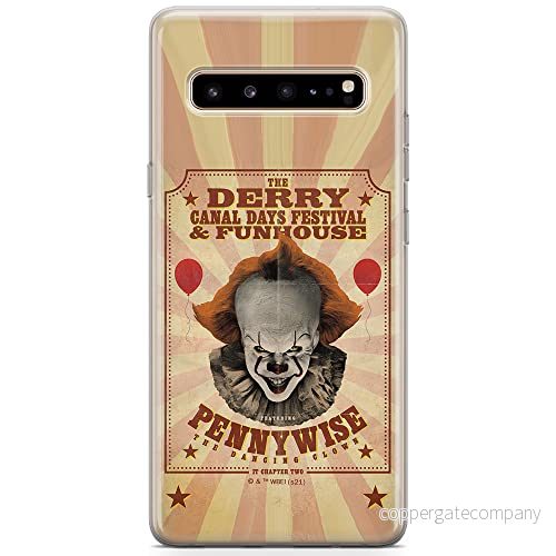 ERT GROUP mobiltelefonfodral för Samsung S10 originalt och officiellt licensierat Horror mönster It 023 optimalt anpassad till formen på mobiltelefonen, fodral tillverkad av TPU plast 5905511006204