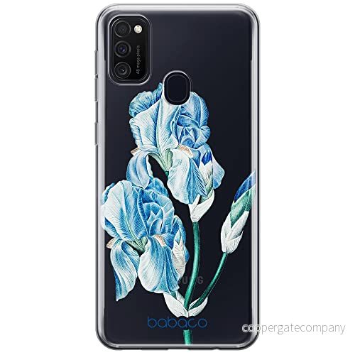 ERT GROUP mobiltelefonfodral för Samsung M21 / M30S originalt och officiellt licensierat Babaco mönster Flowers 025 optimalt anpassad till formen på mobiltelefonen, gedeeltelijk transparant 5905131255419