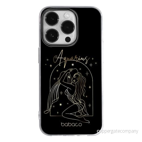 ERT GROUP mobiltelefonfodral för Apple Iphone 14 PRO originalt och officiellt licensierat Babaco mönster Zodiac Woman 011 anpassad till formen på mobiltelefonen, fodral tillverkad av TPU plast 5905131915269