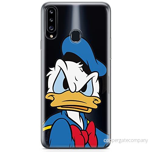 ERT GROUP mobiltelefonfodral för Samsung A20S originalt och officiellt licensierat Disney mönster Donald 003 optimalt anpassad till formen på mobiltelefonen, gedeeltelijk transparant 5904805434860
