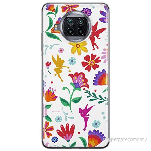 ERT GROUP mobiltelefonfodral för Xiaomi MI 10T LITE/REDMI NOTE 9 PRO 5G originalt och officiellt licensierat Disney mönster Tinker Bell 001, fodral tillverkad av TPU plast 5903537151328