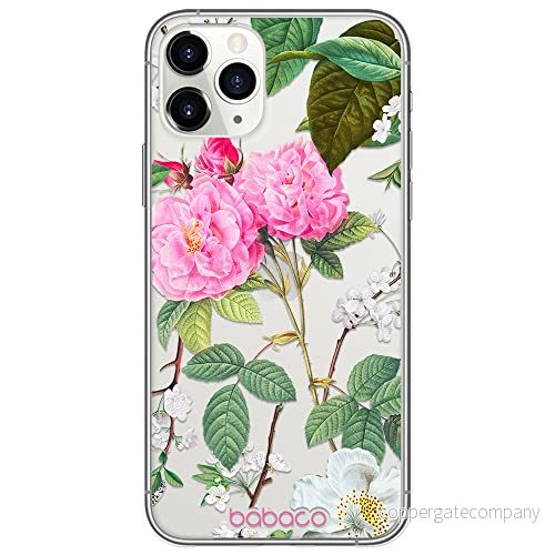 ERT GROUP mobiltelefonfodral för Iphone 11 PRO MAX originalt och officiellt licensierat Babaco mönster Flowers 037 optimalt anpassad till formen på mobiltelefonen, gedeeltelijk transparant 5905131298317