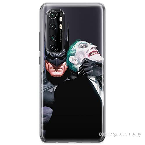 ERT GROUP mobiltelefonfodral för Xiaomi MI NOTE 10 Lite originalt och officiellt licensierat DC mönster Batman i Joker 001 optimalt anpassad till formen på mobiltelefonen, gedeeltelijk transparant 5904805588815