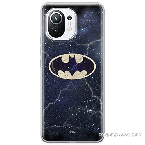 ERT GROUP mobiltelefonfodral för Xiaomi 11 originalt och officiellt licensierat DC mönster Batman 003 optimalt anpassad till formen på mobiltelefonen, fodral tillverkad av TPU plast 5903537099828