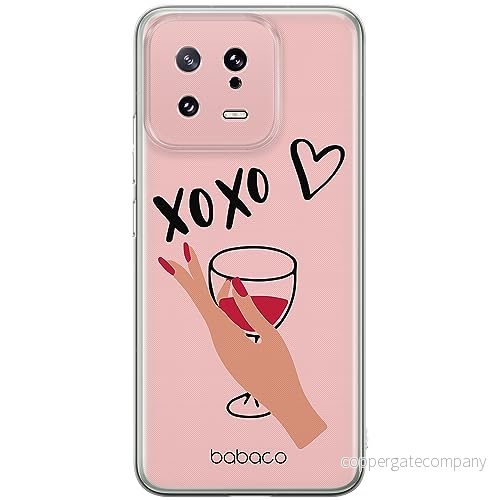 ERT GROUP mobiltelefonfodral för Xiaomi 13 originalt och officiellt licensierat Babaco mönster XOXO 001 optimalt anpassad till formen på mobiltelefonen, fodral tillverkad av TPU plast 5905511904081