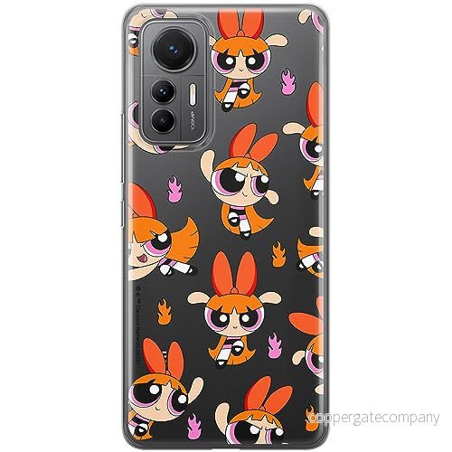 ERT GROUP mobiltelefonfodral för Xiaomi 12 LITE originalt och officiellt licensierat The Powerpuff Girls mönster 007, gedeeltelijk transparant 5905511957704
