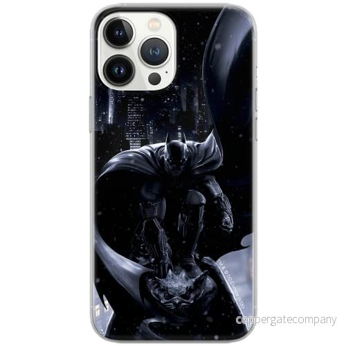 ERT GROUP mobiltelefonfodral för Samsung A51 originalt och officiellt licensierat DC mönster Batman 021 Vit optimalt anpassad till formen på mobiltelefonen, fodral tillverkad av TPU plast 5903537531298