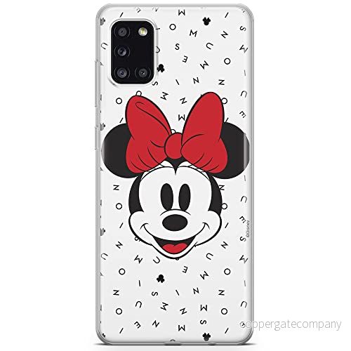 ERT GROUP mobiltelefonfodral för Samsung A31 originalt och officiellt licensierat Disney mönster Minnie 056 optimalt anpassad till formen på mobiltelefonen, fodral tillverkad av TPU plast 5903040213735