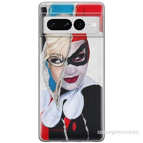 ERT GROUP mobiltelefonfodral för Google PIXEL 7 PRO originalt och officiellt licensierat DC mönster Harley Quinn 007 optimalt anpassad till formen på mobiltelefonen, fodral tillverkad av TPU plast 5905795182922