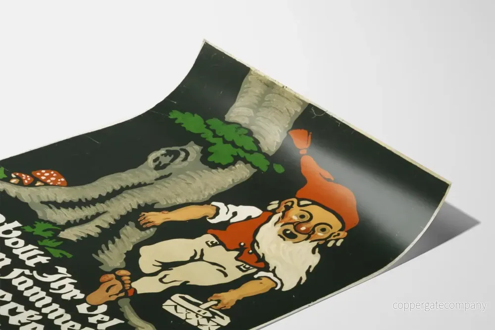 Vintageekologiskt ekolloninsamlarposter för oljor och fetter - Bild 3