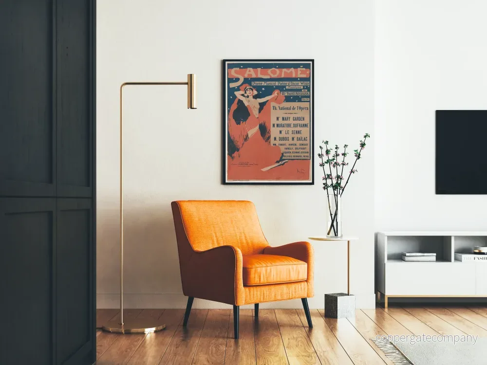 Vintageposter av Salomé, musikalisk drama av Oscar Wilde - Bild 2